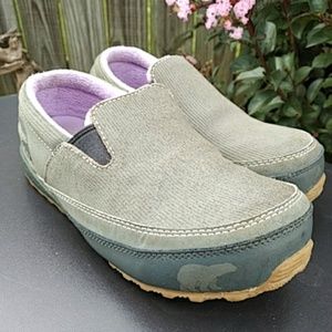sorel mackenzie snow slip ons